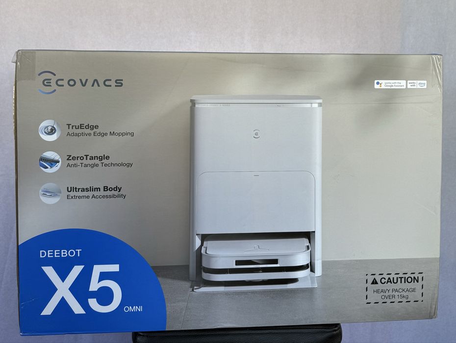Robot Aspirator Ecovacs Deebot X5 Omni Alb