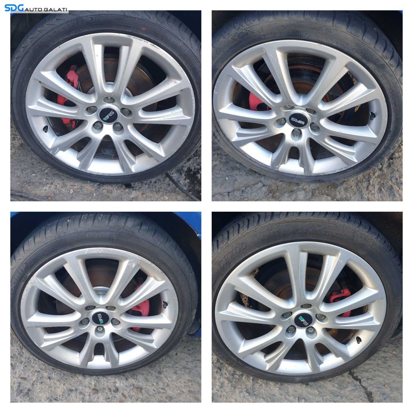 Set 4 Jante Roti Aliaj VRS 225 40 18 R18 5x112 Anvelope Cauciucuri Dot 2023 Volkswagen Passat B5 1997 - 2001 [C6447]