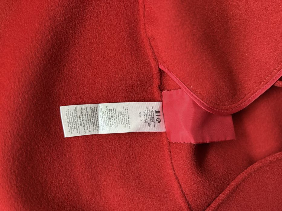 Палто Elisabetta Franchi - 100% вълна