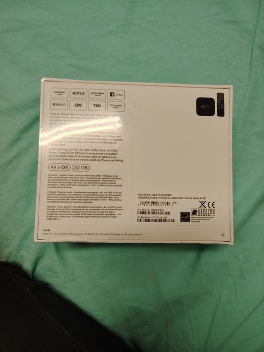 Мултимедиен плеър Apple TV 4K Wi-Fi 32 GB памет