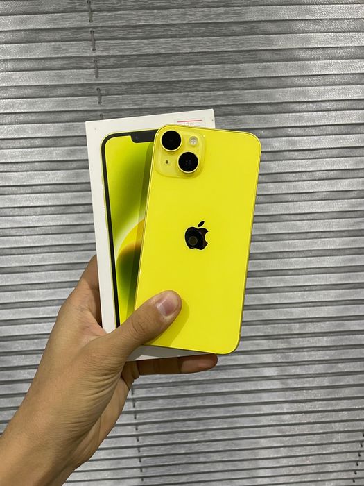 iphone 14 yellow