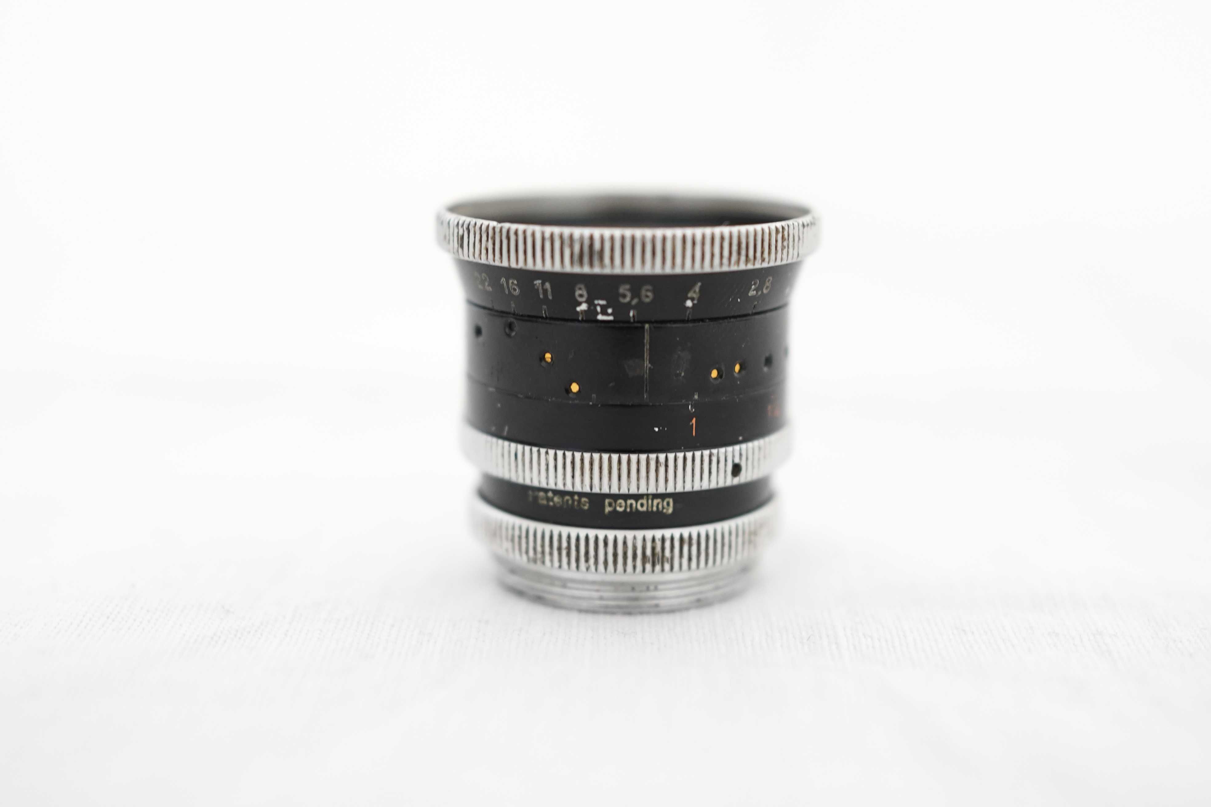 Obiectiv Kern Paillard Yvar AR 16mm f2.8 - montură C / C-mount