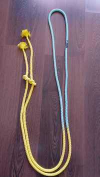 Многоцветно въже SASAKI 3м. за художествена гимнастика