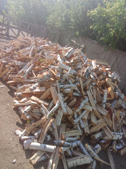 Дрова Берёза Колотые и Чуркованные