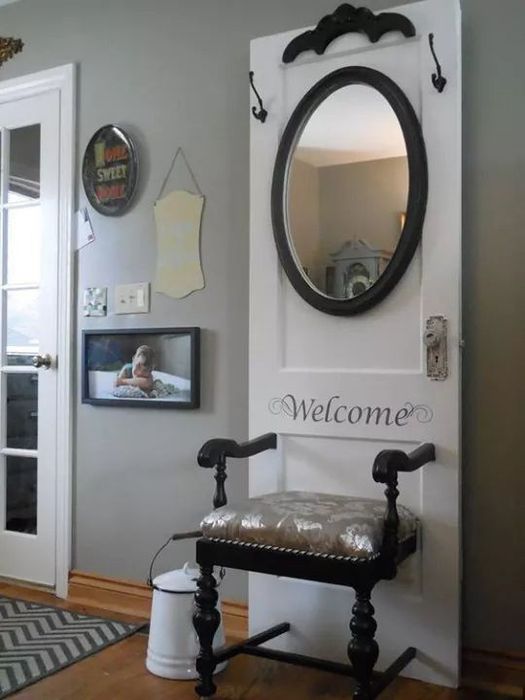 Эски керак булмай колган эшикларга янги дизайн шаклини  ясаб берамиз