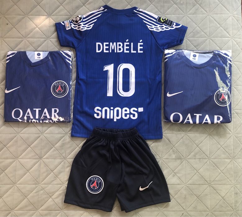 Детски Футболни Екипи на Дембеле Dembele Пари Сен Жермен