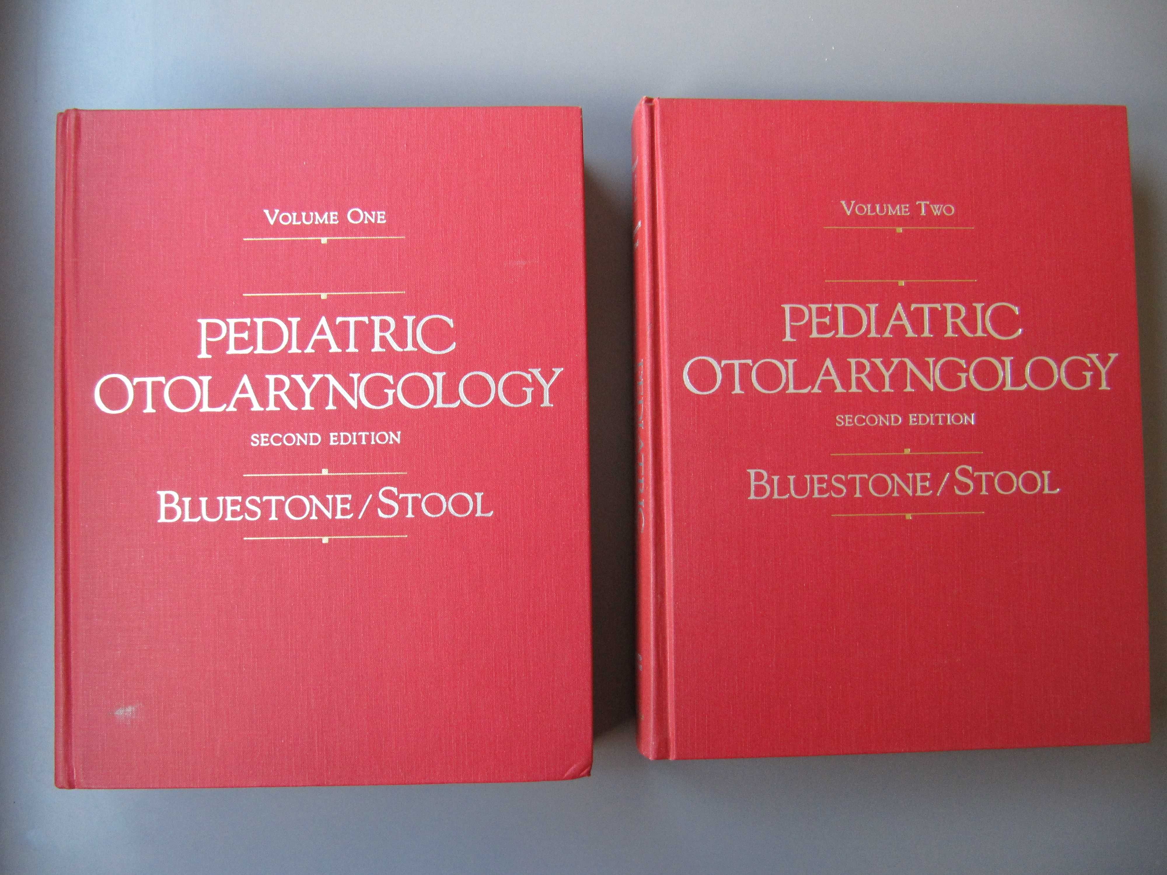 Pediatric Otolaryngology, Second Edition, Bluestone/Stool, Made in USA