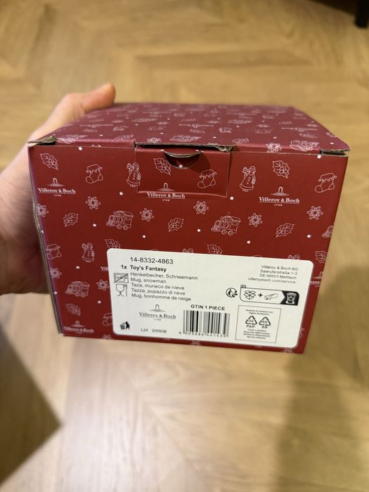 Villeroy Boch Чаша и чиния Toys Fantasy Коледен Порцелан Коледа