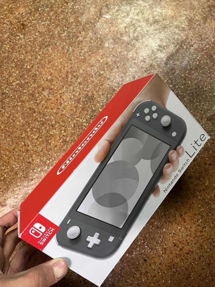 Nintendo switch lite gray (серый)