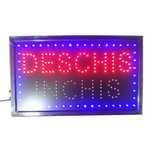 Panou Publicitar Reclama LED Inchis Deschis Farmacie Magazin Pizza