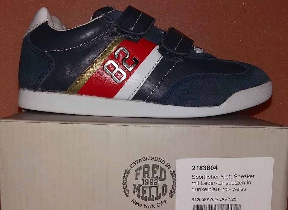 Adidasi Sneakers baieti FRED MELLO mar. 28 Nou