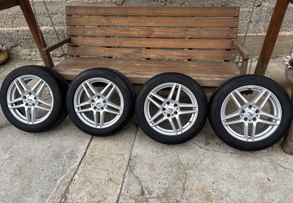 Roti iarna Mercedes C ATS R17 5x112 ET48.5 7J CB66.6 (jante, senzori)