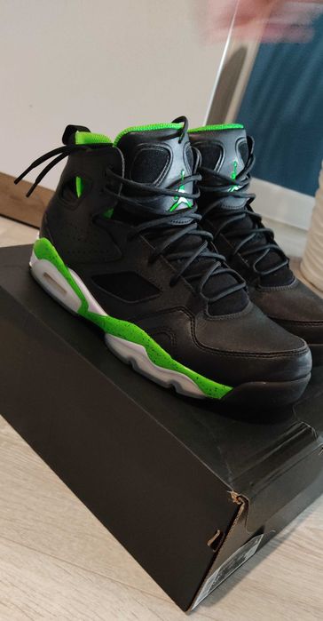 Pantofi sport Jordan Flight Club '91 Black Green strike