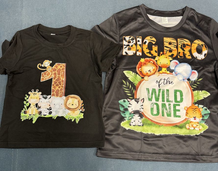 Set tricouri pentru mama, tata, sarbatorit si frate mai mare