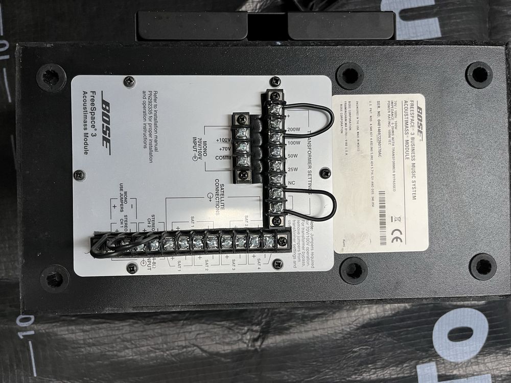 Boxe audio amplificator Bosch Monacor Subwoofer Bose difuzoare 100v
