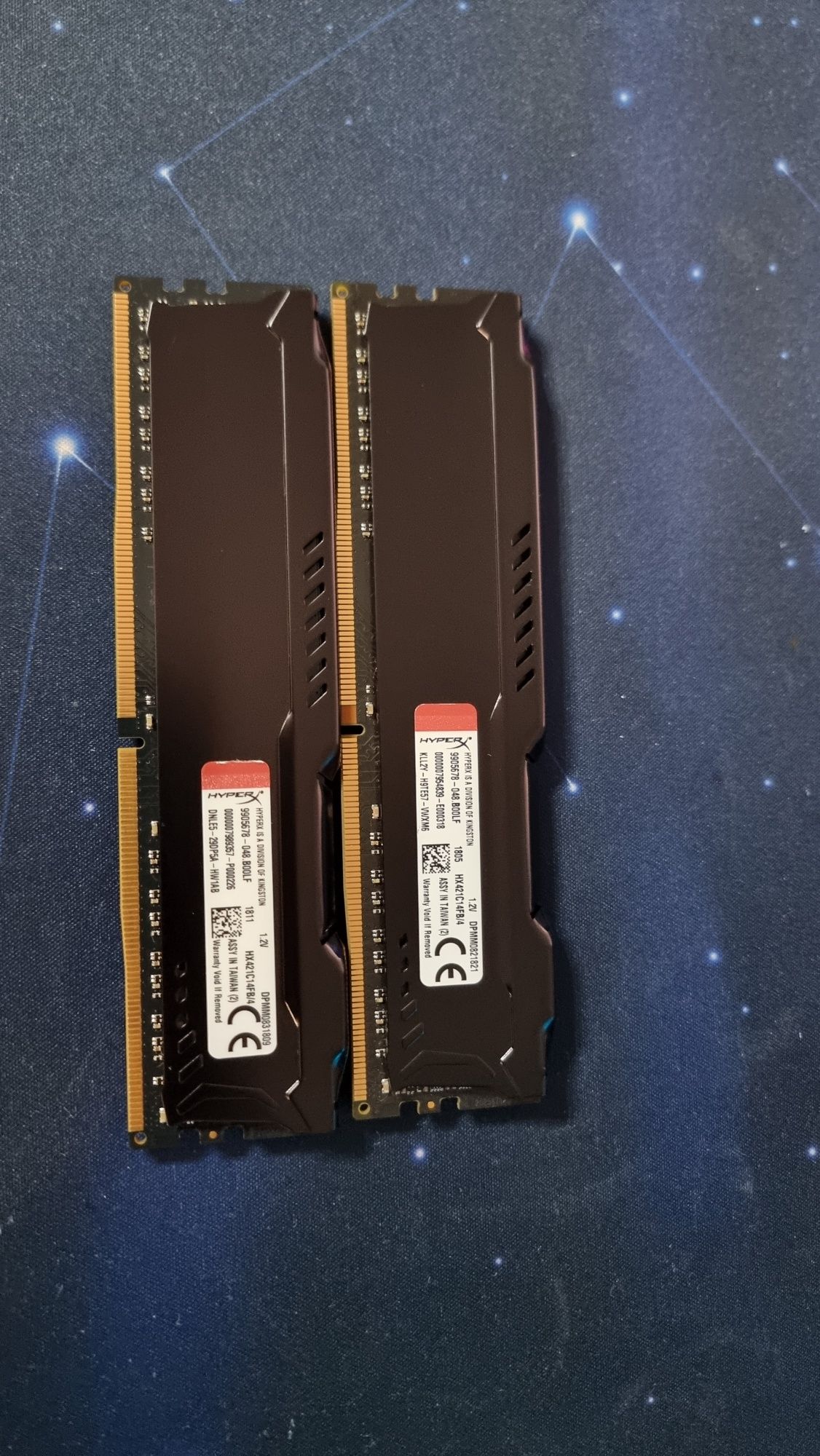 Ram Hyperx Fury  DDR 4 2×4GB (8GB)