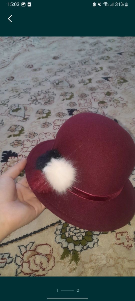 продам осенний модный кепка