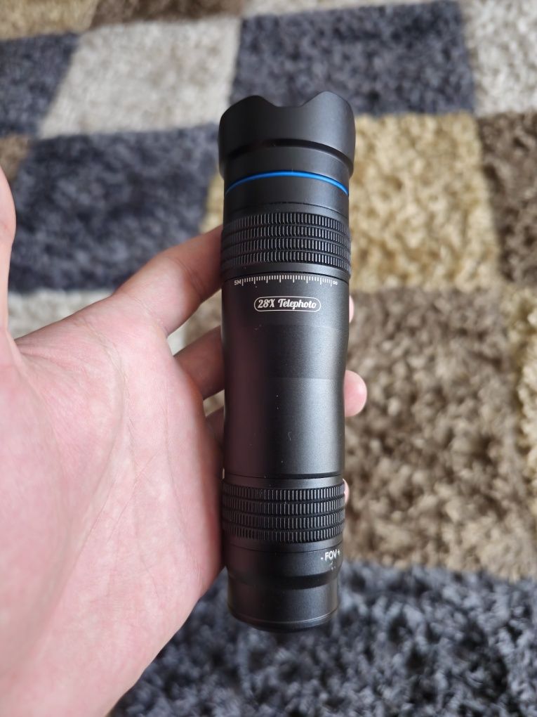 Obiectiv zoom optic 28x telefon