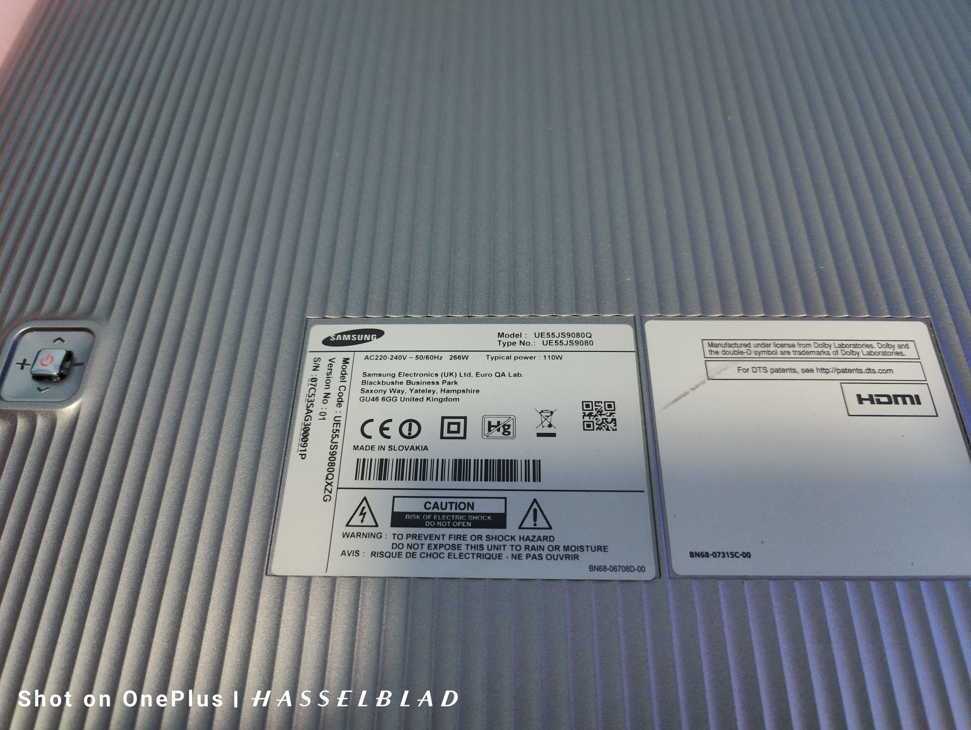 TV Samsung 55 Инча извит телевизор 4К 3840х2160 3D Модел:UE55JS9080Q