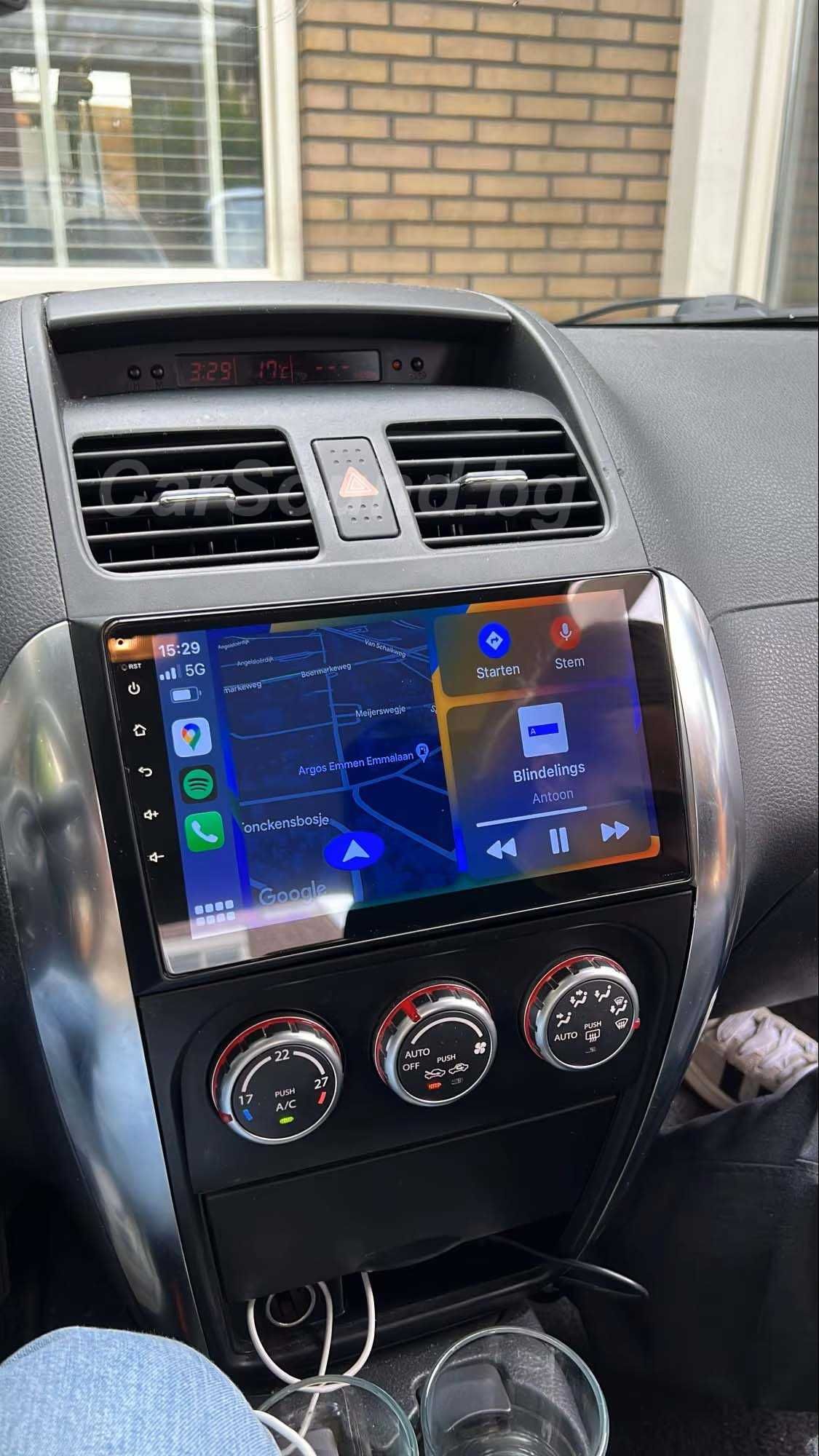 Suzuki SX4 - 9" Android 14 Мултимедия Сузуки СХ4 Навигация Андроид
