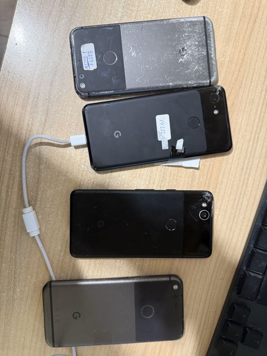 Google Pixel 1 2 3 64G 4GB RAM Spate Fisurat Perfect Functional