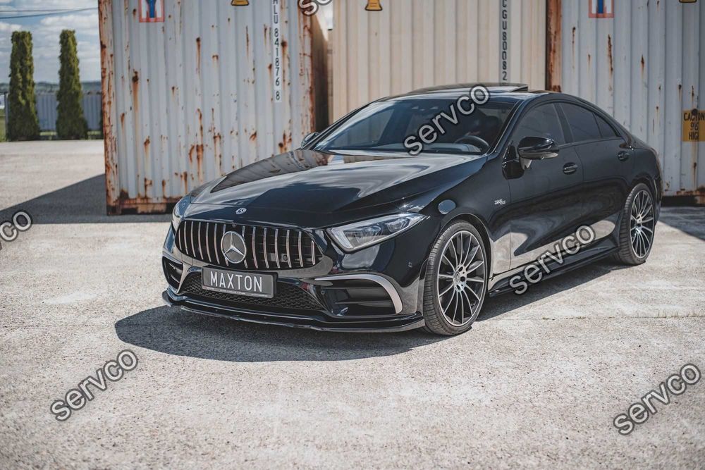 Prelungire fata Mercedes CLS C257 AMG-Line 2018- v2 Maxton Design