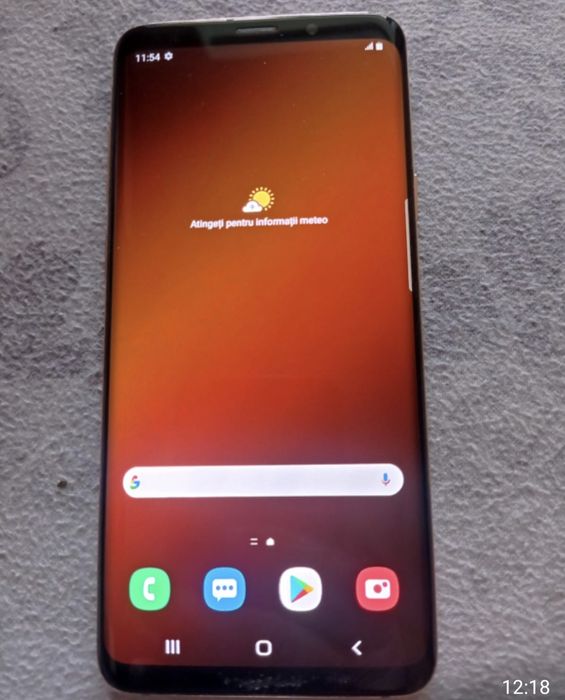 Vind telefon samsung s 9 plus gold