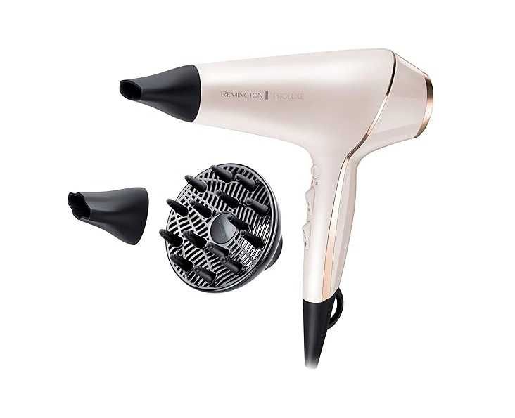Сешоар Remington PROluxe AC9140, 2400 W, Йонизатор, OPTIheat