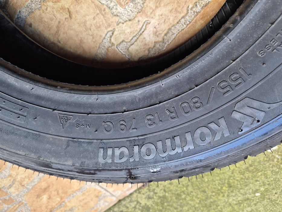 Vând cauciucuri 155/80/13 M+S noi nouțe imp Germania