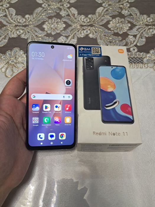 Xiaomi Redmi Note 11 4+4/64GB Blue Igravoy Karobka Sastayani Ideal Zor