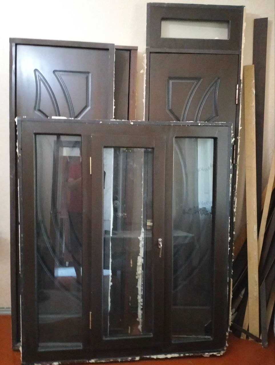 МДФ двери в комплекте и Рома ( оконная)