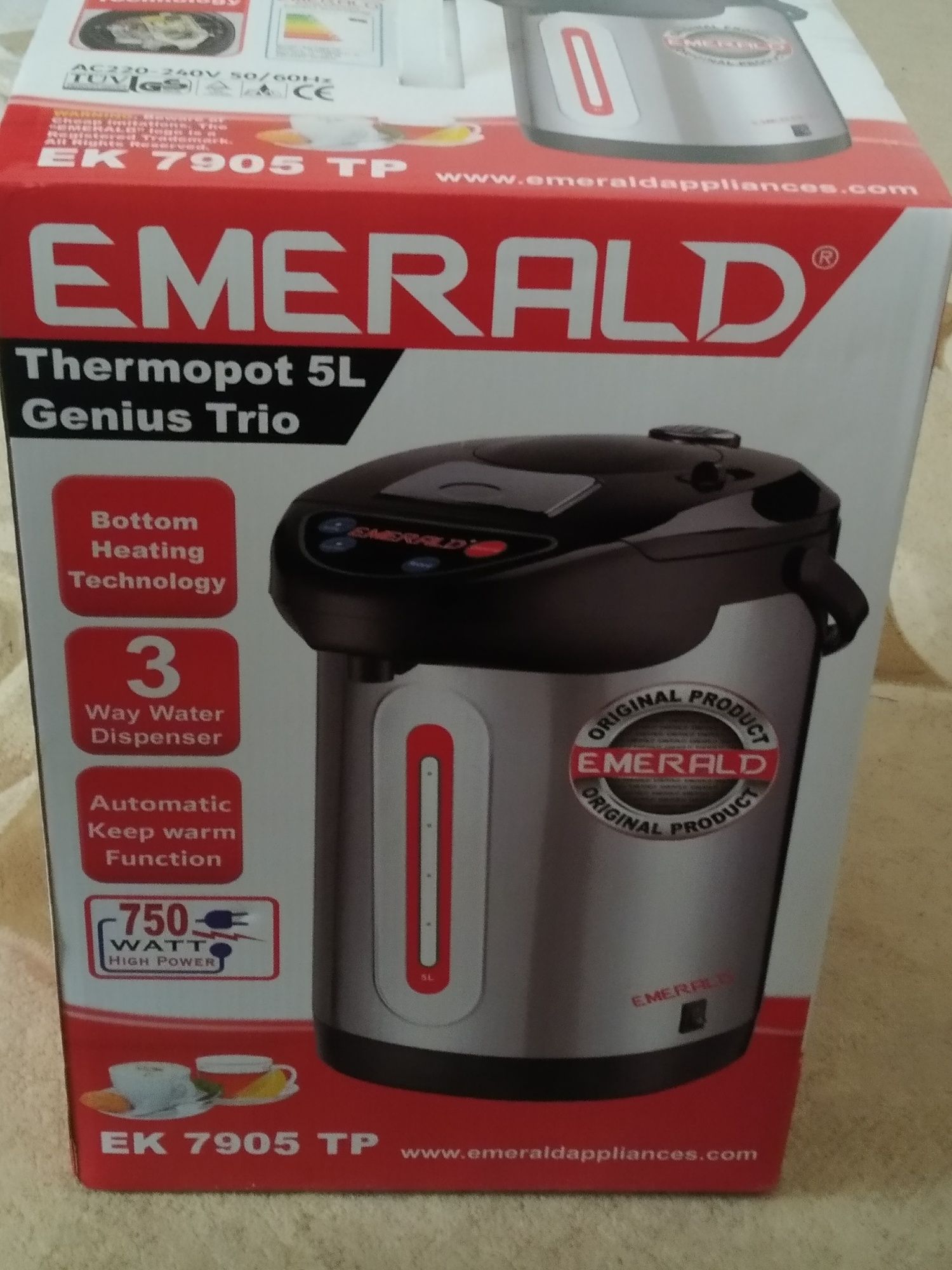 Термопот Emerald, 5 л.