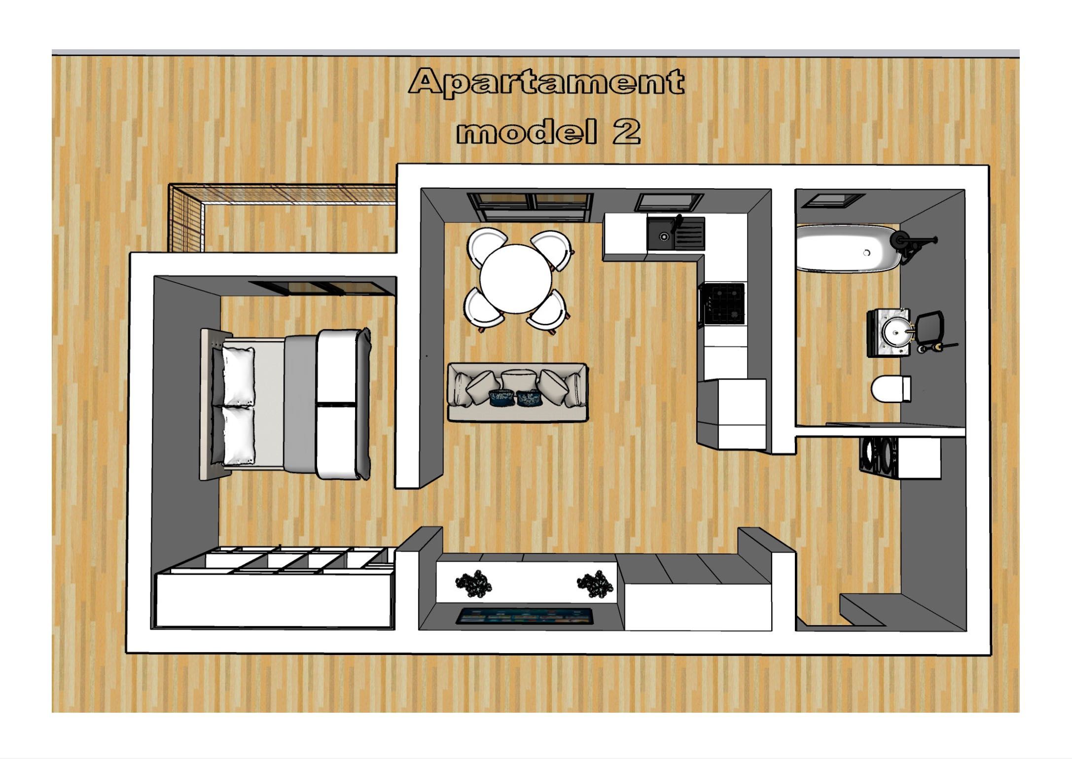 Apartamente 2 camere in bloc cu fatada VENTILATA  str Aurel Vlaicu