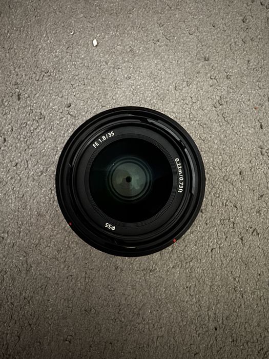 Sony 35 1.8 E mount