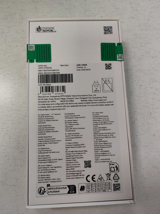 Oppo A5x 128 GB нов