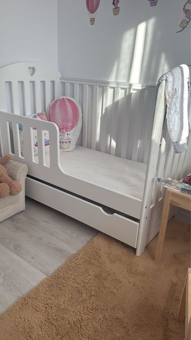 Patut copil  din lemn multifunctional