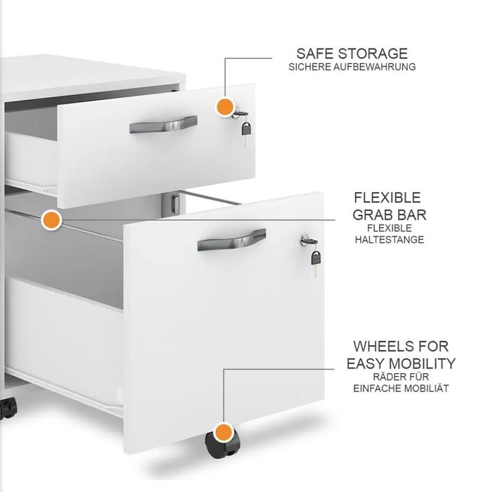 Шкаф със заключващ механизъм Vicco