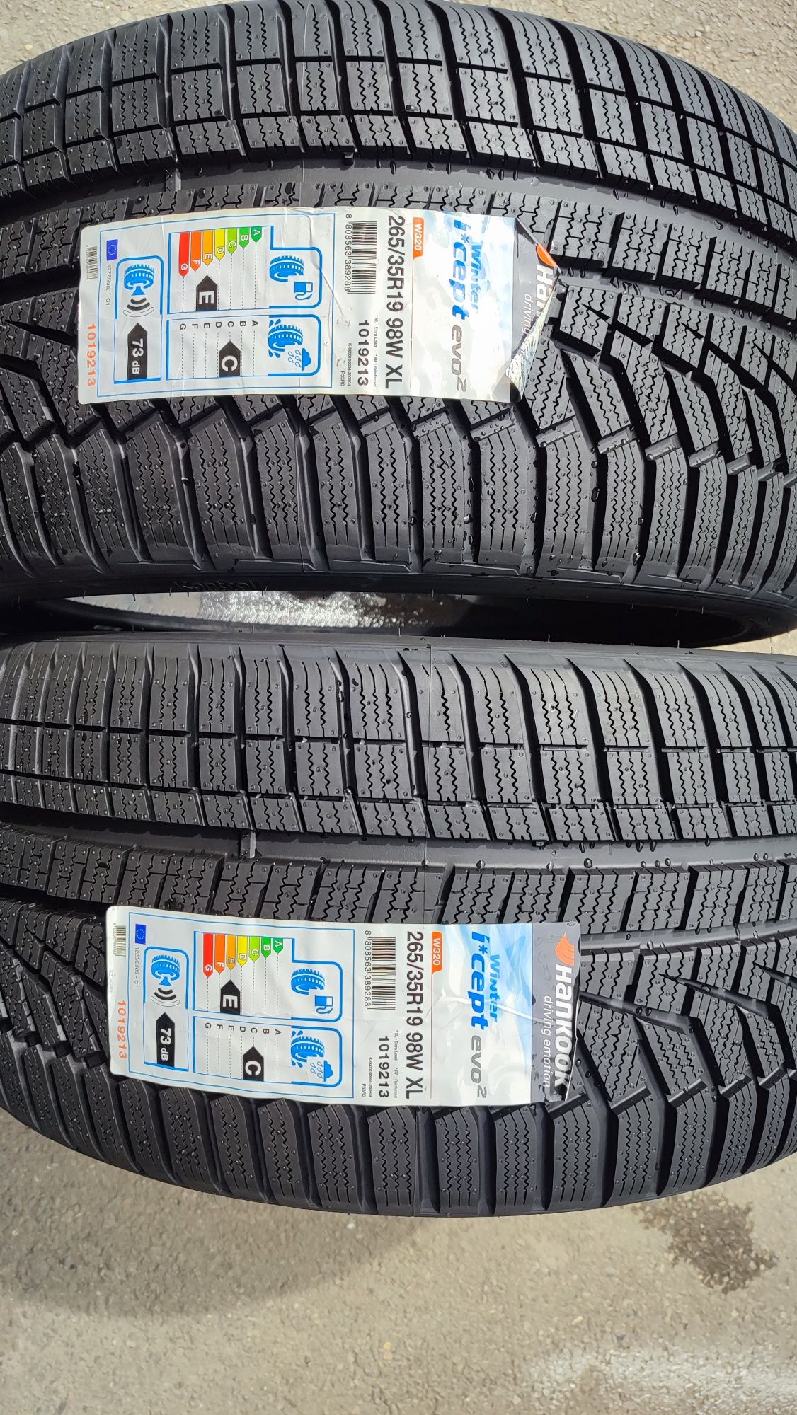 265/35/19" 2бр Hankook winter i cept evo 2,dot3120