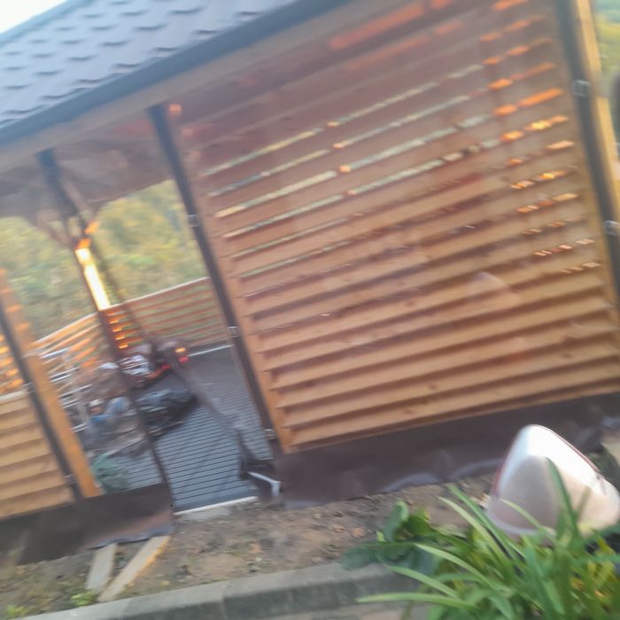 Inchidere terase folie cristal și pereți vant