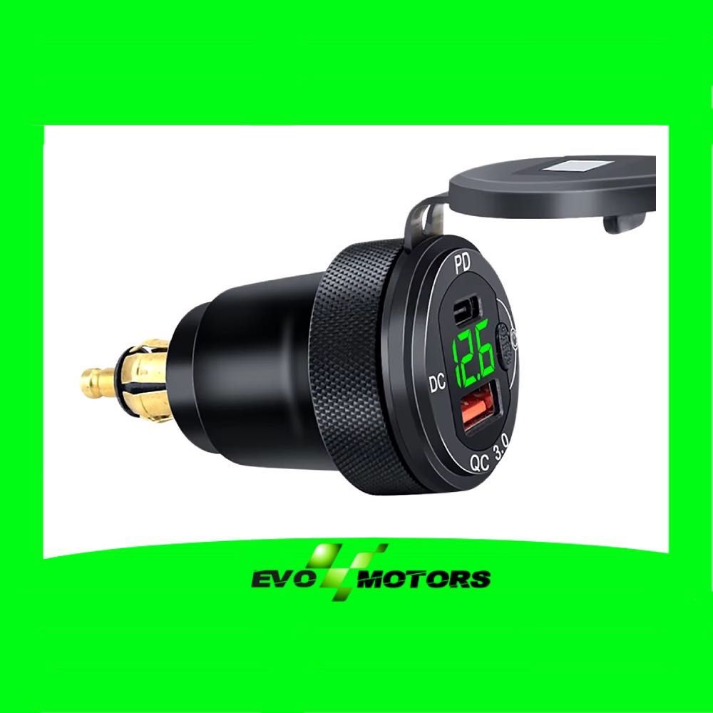 Incarcator rapid 3.0 Dual USB C BMW R1200GS R1250GS F800GS R1250 A1028
