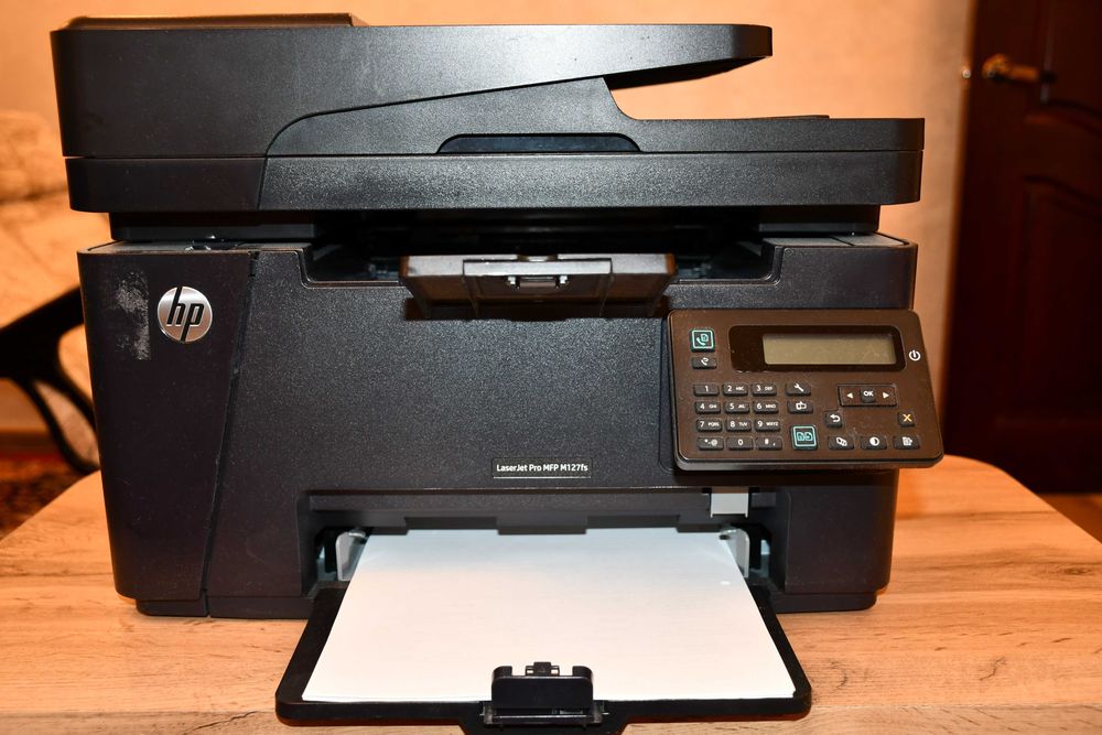 МФУ HP 127FS - в комплекте картриджи