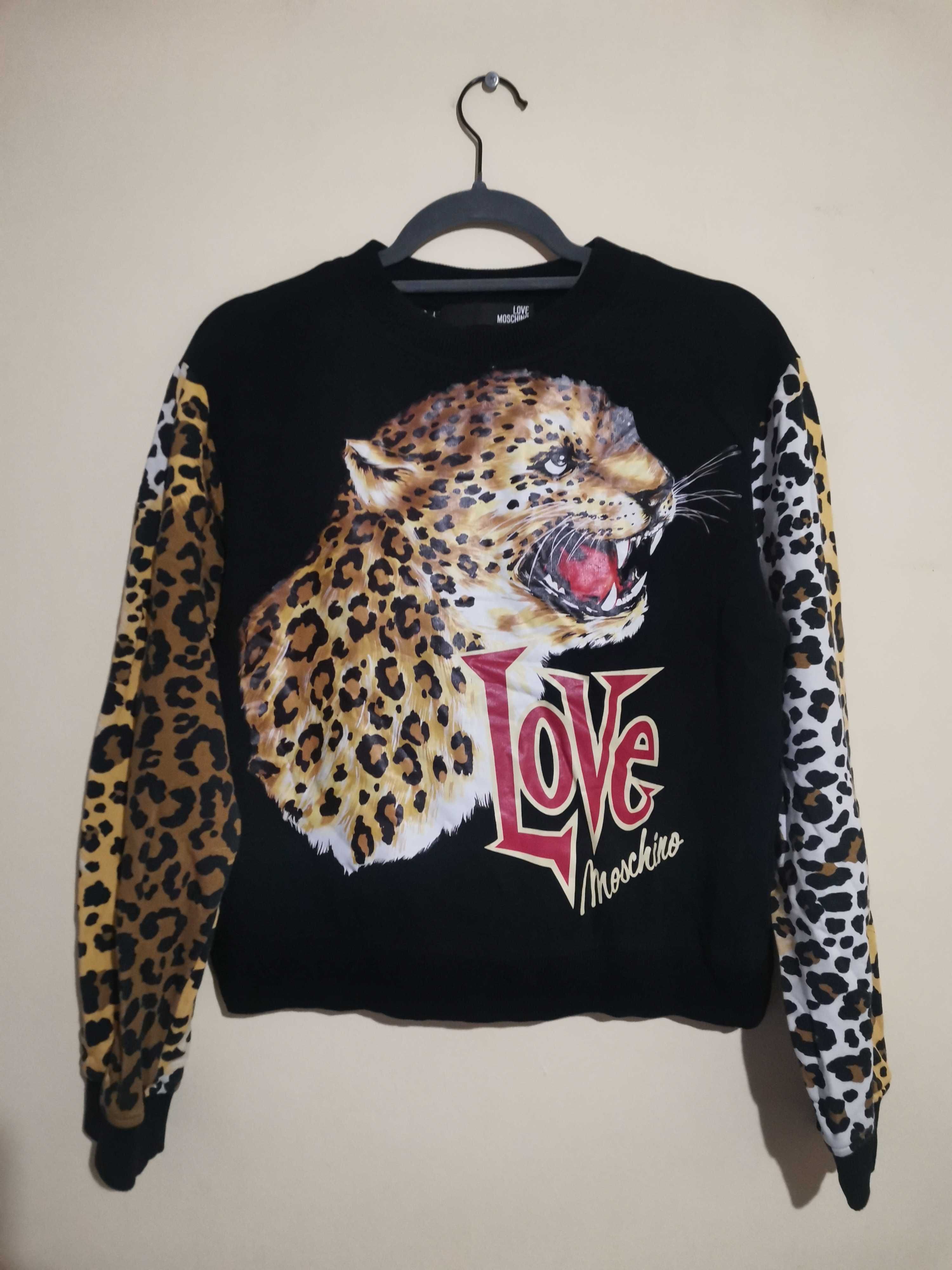 Love Moschino Jaguar Sweatshirt.