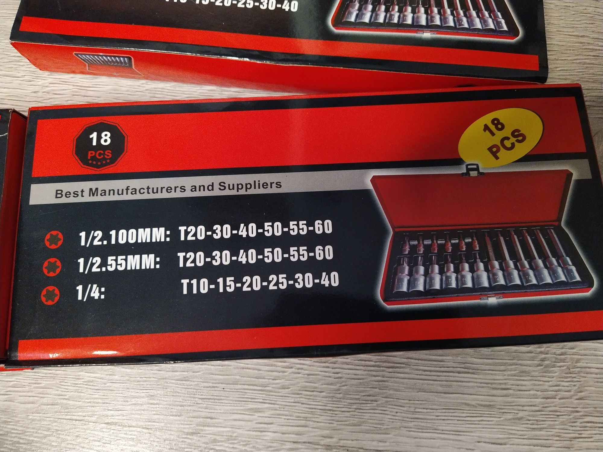 Trusa biti torx 18 piese