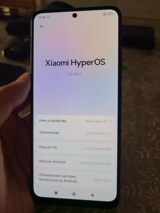 Redmi note 12 6/128gb