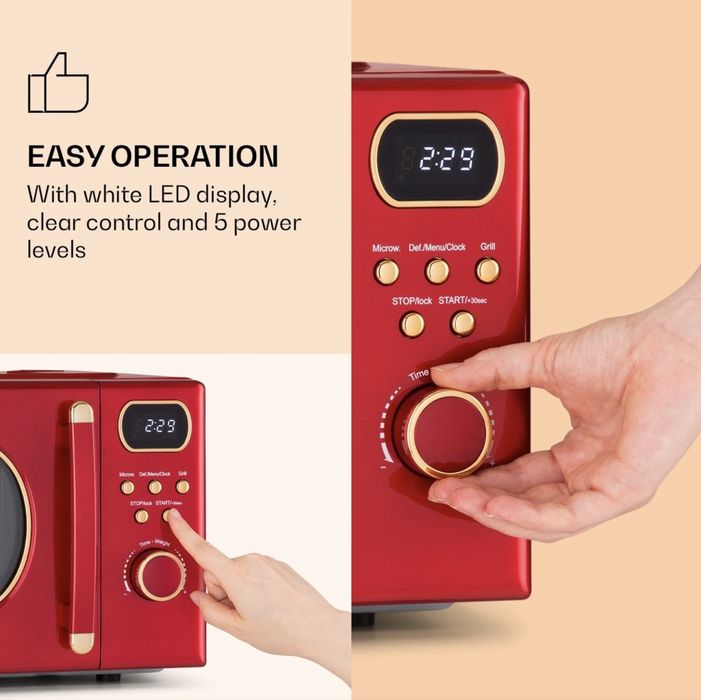 Микровълнова фурна с грил Klarstein Julieta