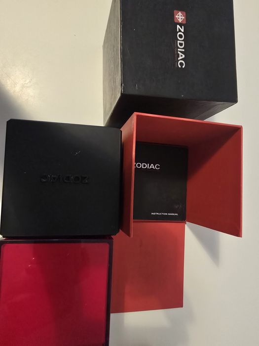 Ceas Zodiac Desert Master Blue ZO7000 GMT World Timer Men's Watch, Rar