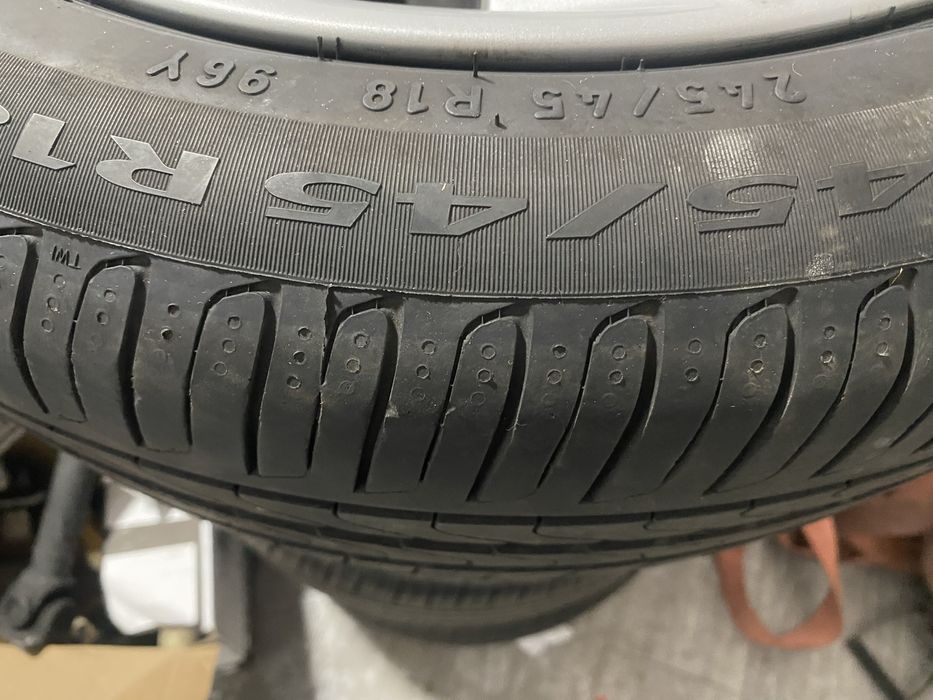 Jante 18 BMW + Cauciucuri Pitelli F10,F11,F01,E90,E91,X1,X3 Etc