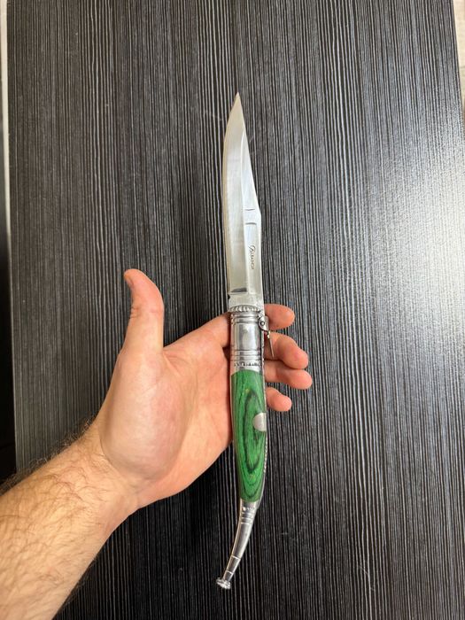 Briceag Spaniol Cricket Serrana Lemn Lama 15.4 CM Albainox 35 CM