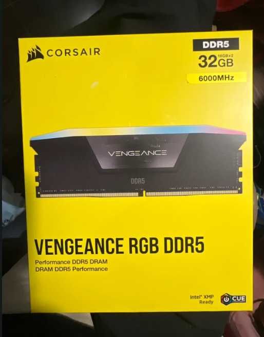 SIGILAT Corsair Vengeance RGB 32GB RAM DDR5 6000MHz CL38 Dual Channel