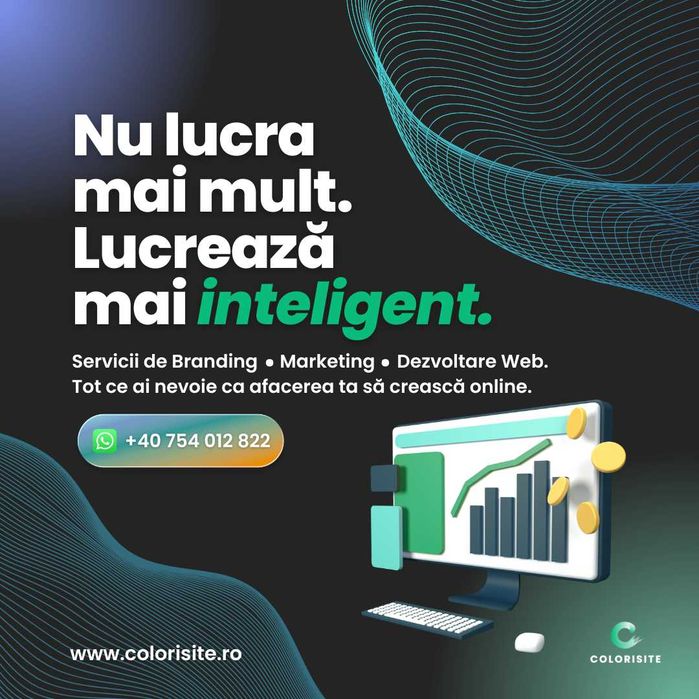 Realizam site-uri web și servicii Facebook Ads și Google Ads